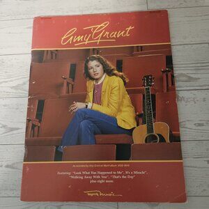 Christian Music Book "Amy Grant " Never Alone.
